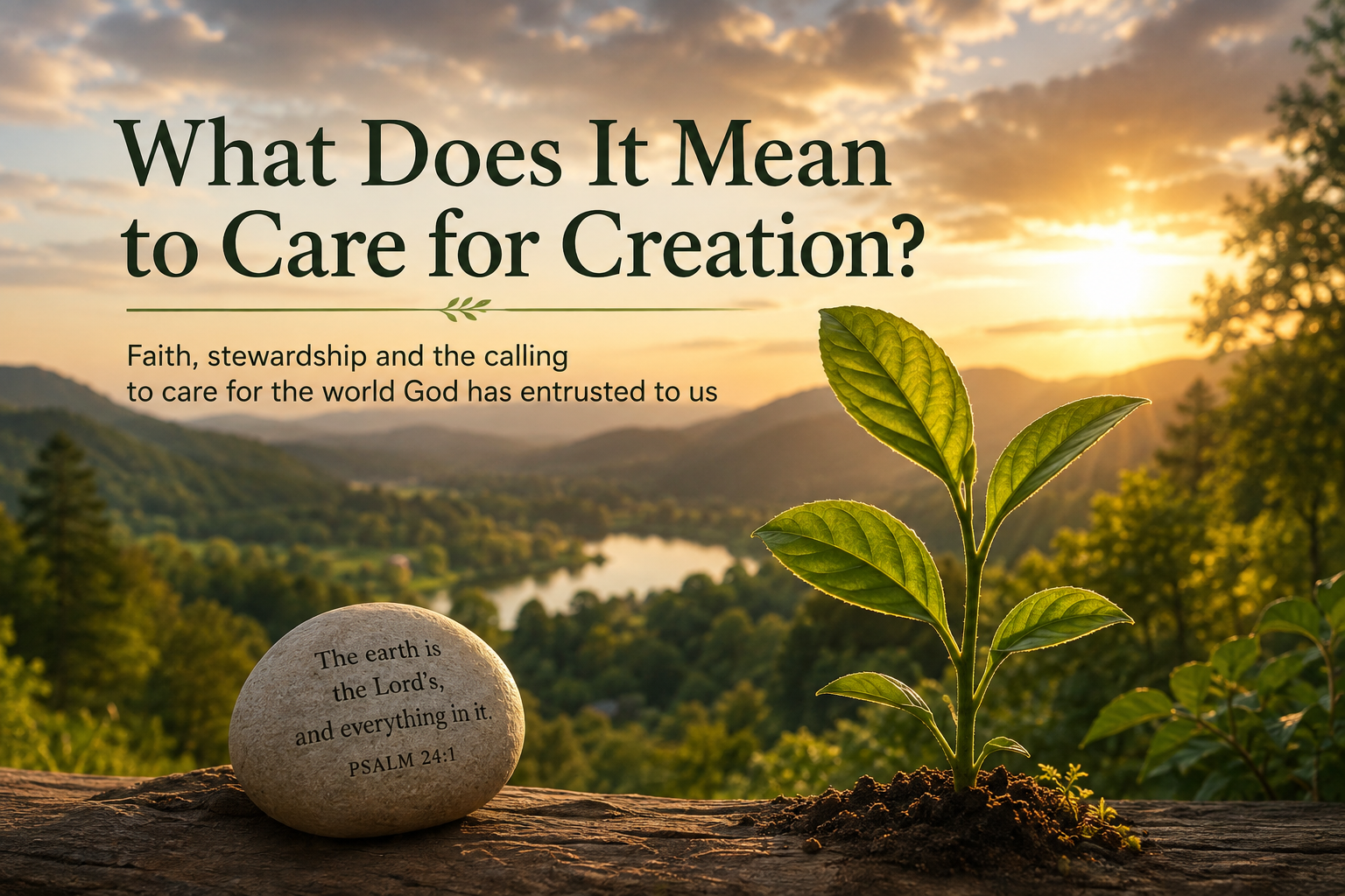 What Does It Mean to Care for Creation?